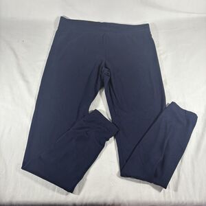 a.n.d. easy Navy Blue Pull On Leggings Womens Size M